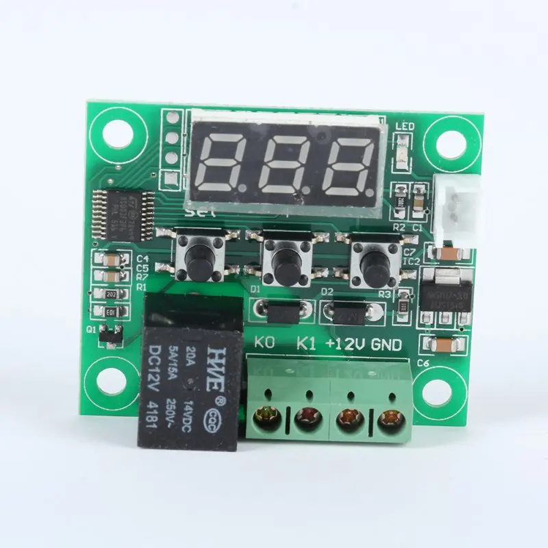 -50-110 Degree DC12V Heat Cool Temp Thermostat Temperature Control Switch Digita