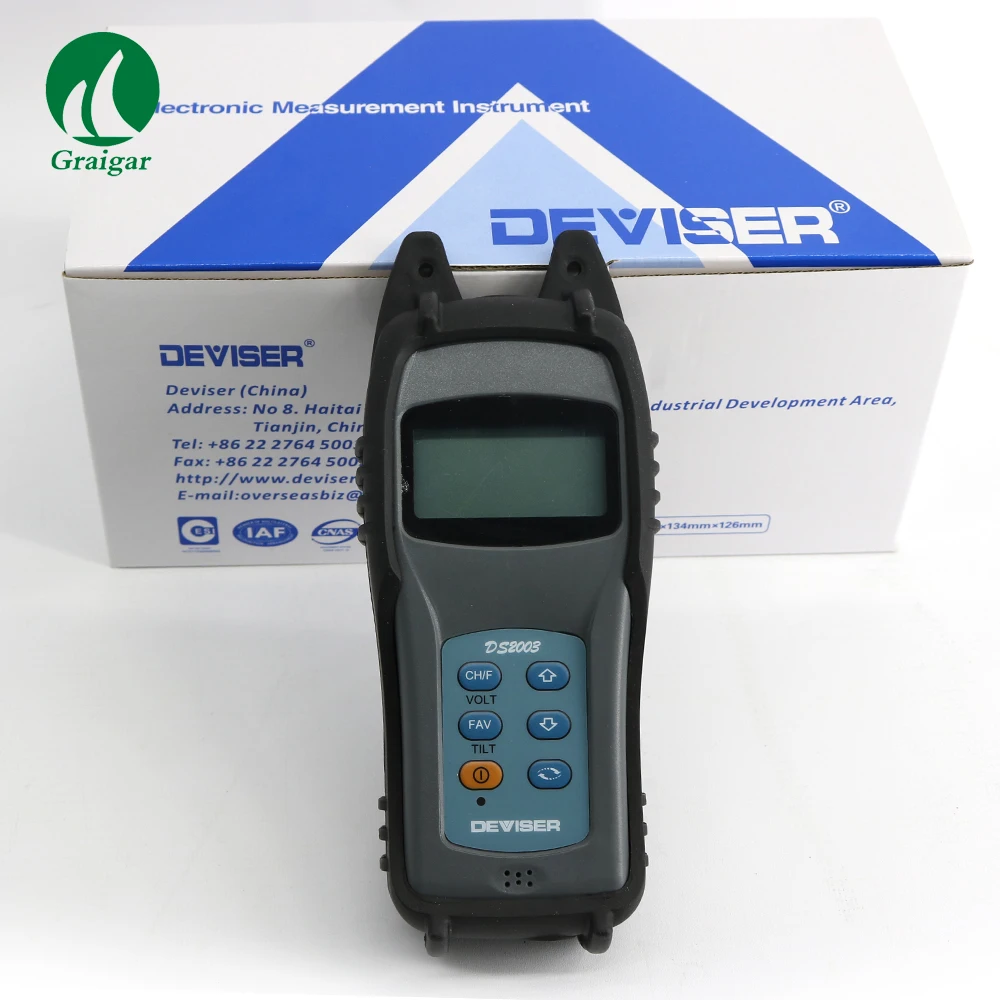 Deviser DS2003 ручной уровень датчик уровня сигнала с 6 каналов наклона