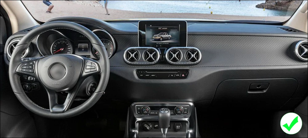 Excellent Android car player for Mercedes Benz X Class 2018~2019 NTG original Style 2 Din HD Screen Autoradio Bluetooth gps navigation map 11