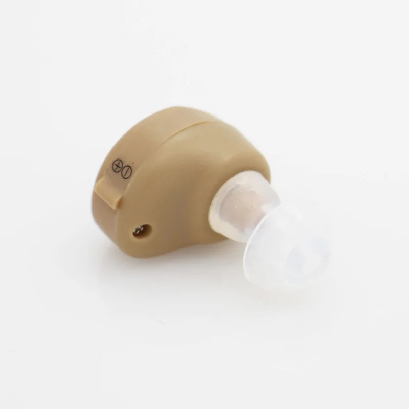 

Hearing Aid Mini Stealth Device Brown Ear Protectors Tunable Tone Environmental Friendly Material Speech Amplifier Axon K-80