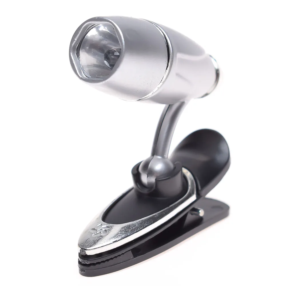 

New 2018 LED Night Light Adjustable Clip On Book Reading Spot Lamp Portable Travel Lights Hot Sales