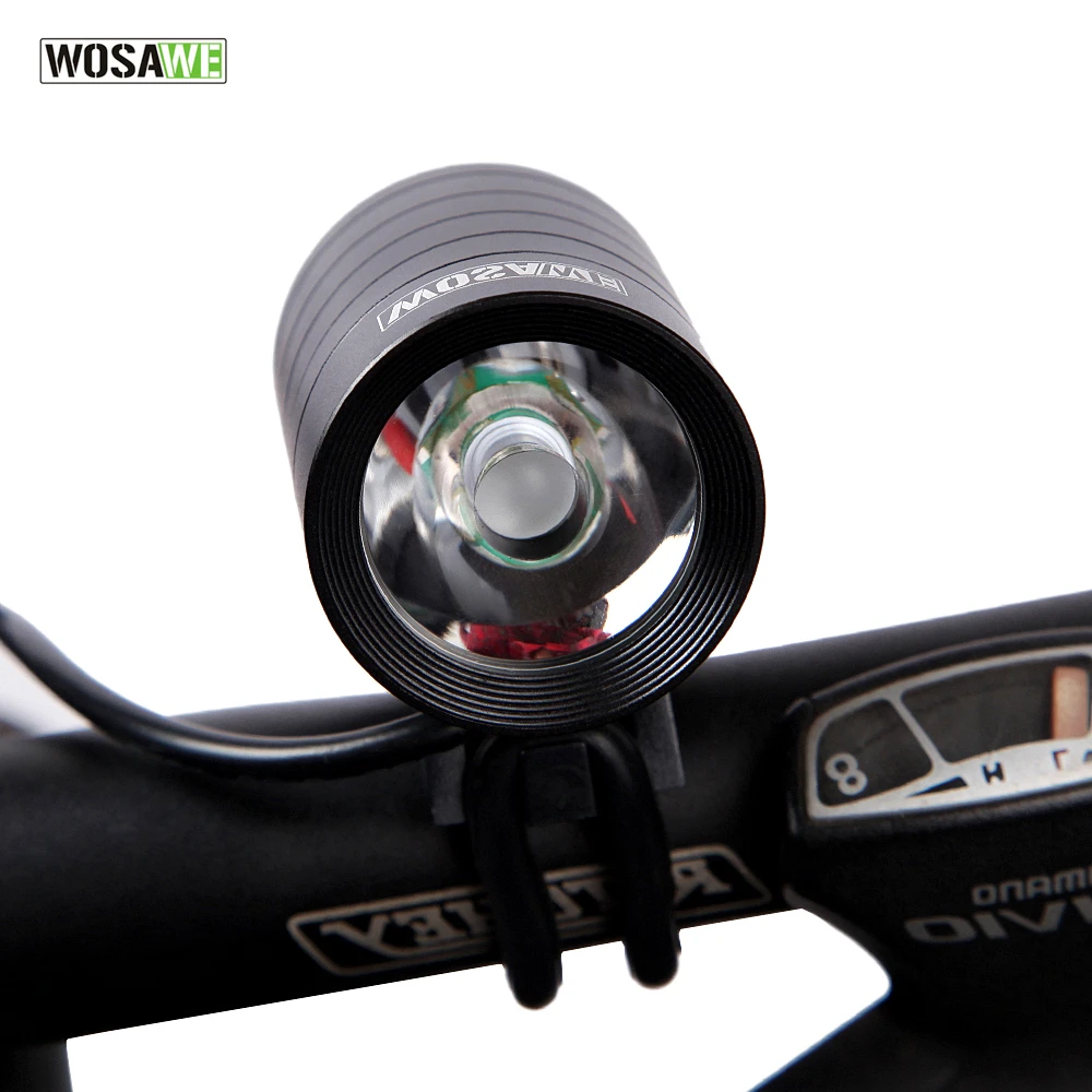 Excellent WOSAWE 1200 Lumen USB DV Cable Bicycle Lights Lamp Waterproof LED Cycling Bike Bicycle Front Light flashlight 2