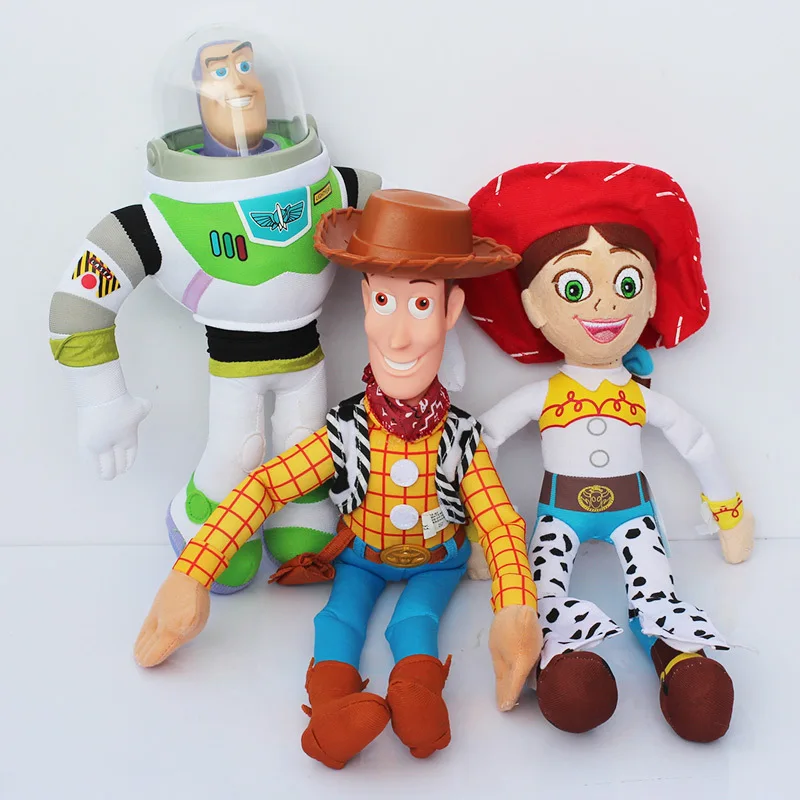 Free Shipping 3pcs Set Toy Story Buzz Nightyear Jessie