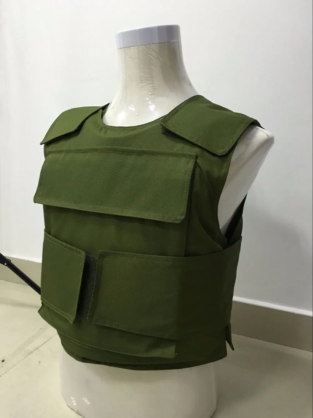 Amry Green Color Bulletproof Vest NIJ IIIA PE.UD