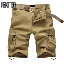 Мужские повседневные шорты мужские летние брендовые модные камуфляжные шорты мужские свободные карго шорты с большими карманами плюс размер