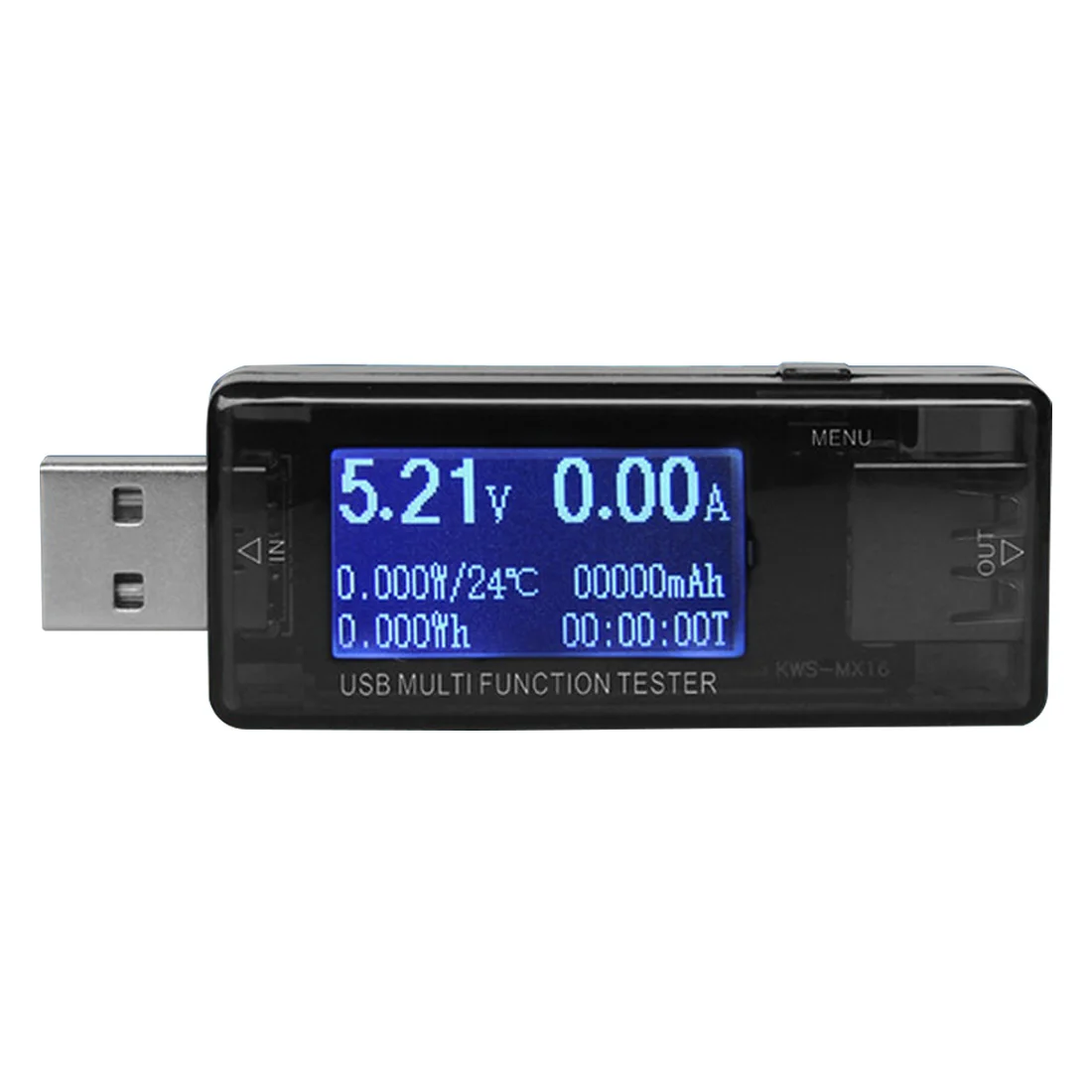 

USB Tester DC Digital Voltmeter Voltagecurrent Meter Ammeter Detector Power Bank USB Charger Indicator