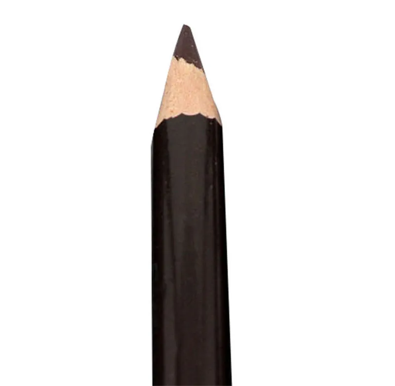 Новая мода карандаш для бровей Кисть леопардовый дизайн металлический корпус стойкий коричневый карандаш для бровей