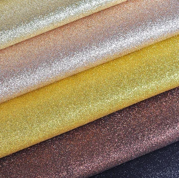 

50*138cm Glitter Fabric Thick Canvas Back Craft DIY Craft Assorted,Fantasy Synthetic Reflective Fabric For Wedding Decroation