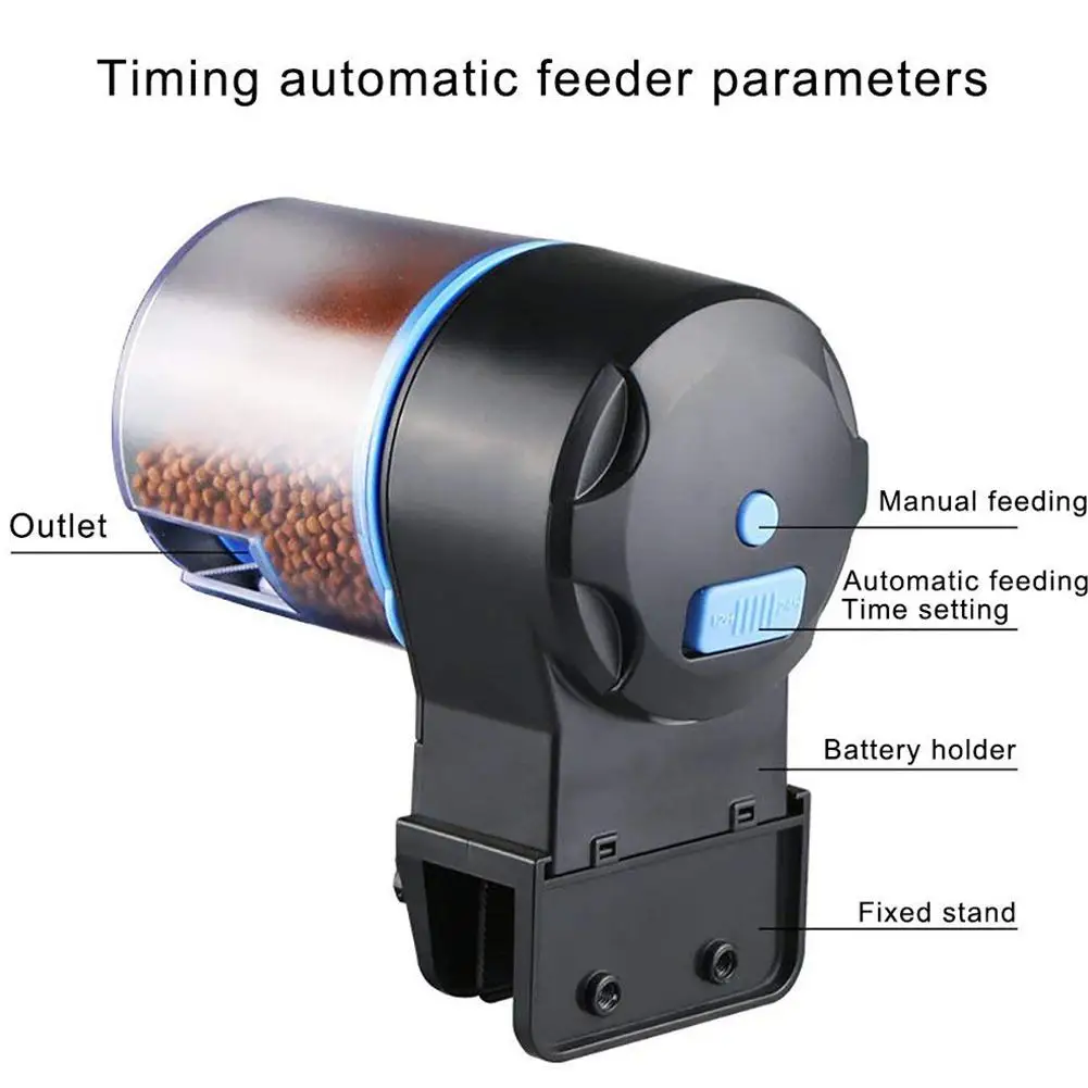 Адеинг с умным переключением автоматической очистки аквариума кормушка дозатор Фидер для аквариума