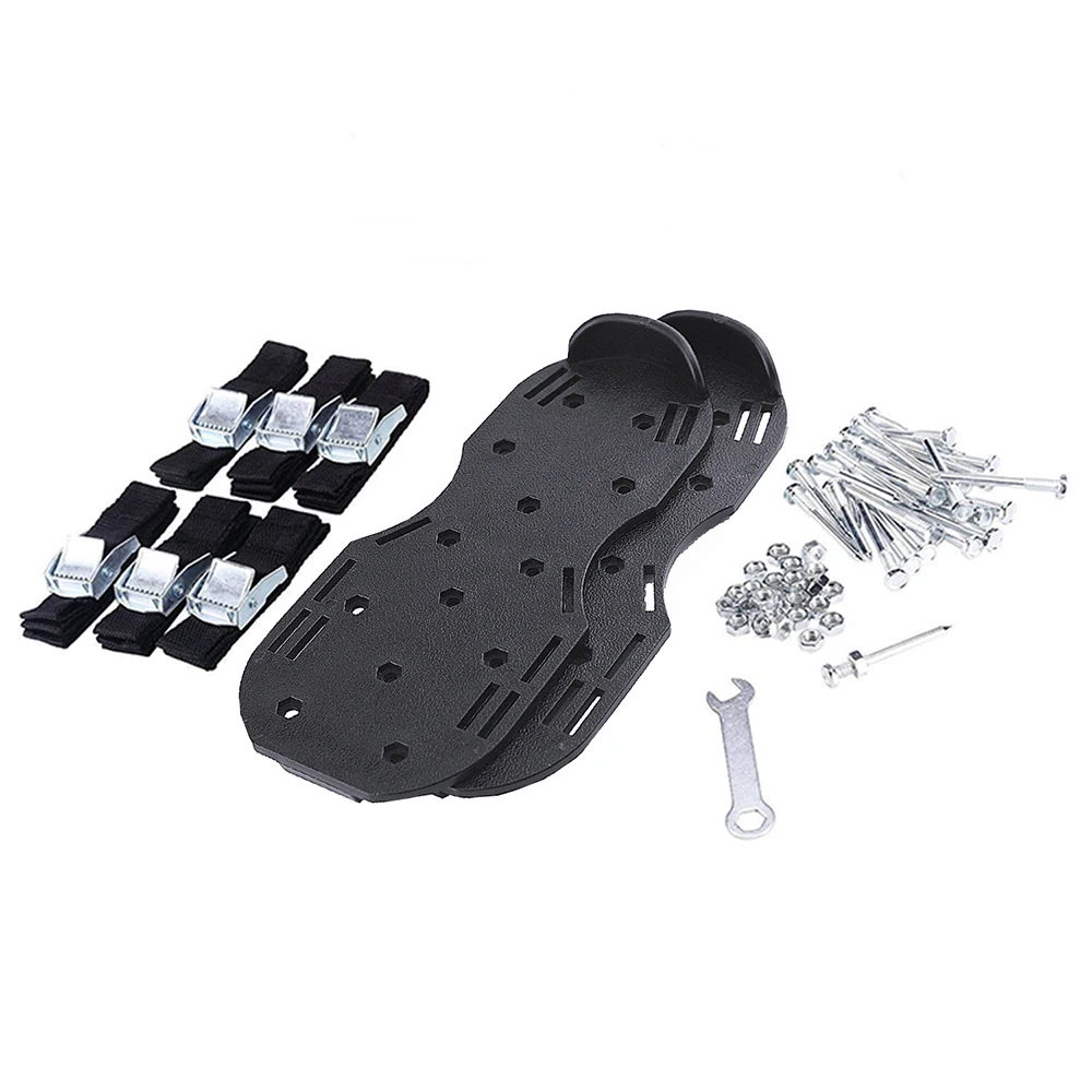

Zinc Alloy Lawn Spiked Shoes Scarifier Garden Tool High Hardness Wear-Resistant Hand Tool Sets For Gardening Building Home
