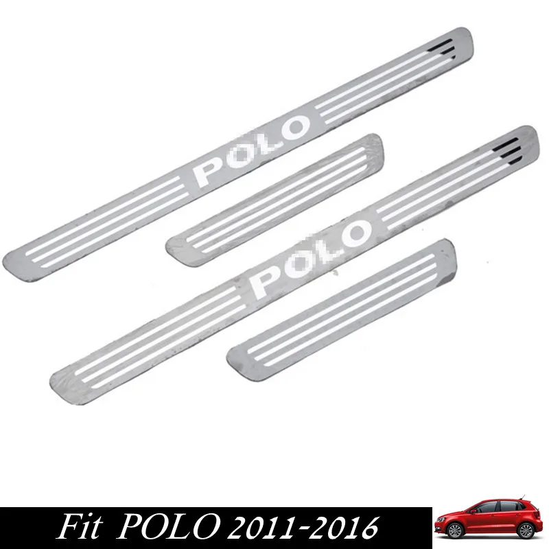 

For VW POLO 2011-2016 Stainless Steel Door Sill Scuff Plate for Polo 2015 2016