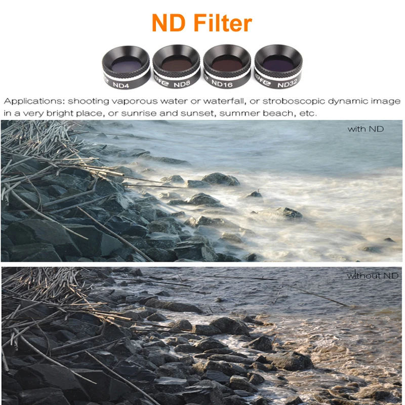 Günstige DJI Mavic Air Objektiv filter kit Multifunktionale Objektiv Filter MCUV CPL ND4 ND8 ND16 ND32 Filter Sonnenschutzes für DJI MAVIC AIR Freies Schiff