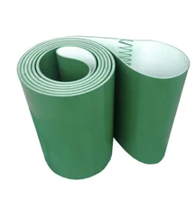 2pcs 950*200*3 mm (Customized Size Please Contact)PVC Green Transmission Conveyor Belt Industrial Belt customized heat resistant pvc treadmill conveyor belt supplier