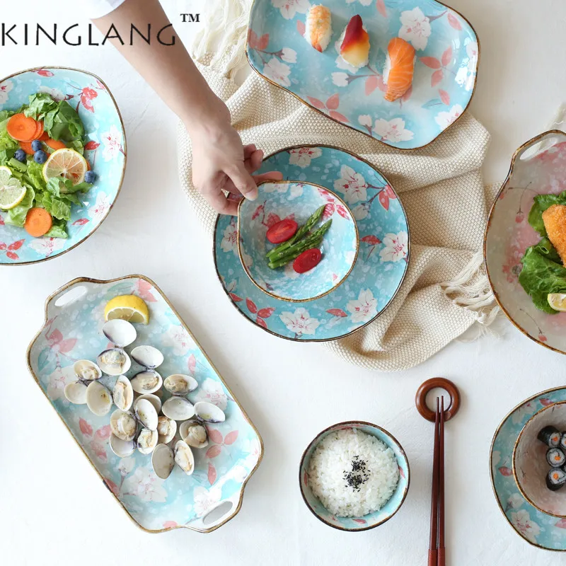 

Japanese Style Ceramic White YuLan Flower Blue Color Small Spoon Soup Bowl Sauce Dish Kitchen Tableware