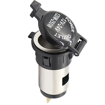 KEBIDUMEI 12V 24V 120W Cigarette Lighter Waterproof Power Motorcycle Boat Car Cigarette Lighter Socket Plug 1