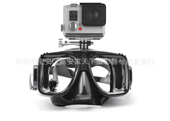 Для GoPro аксессуары для GoPro Hero 1/2/3/3+/4 Плавание очки маска для дайвинга для крепления экшн-Камера Cam