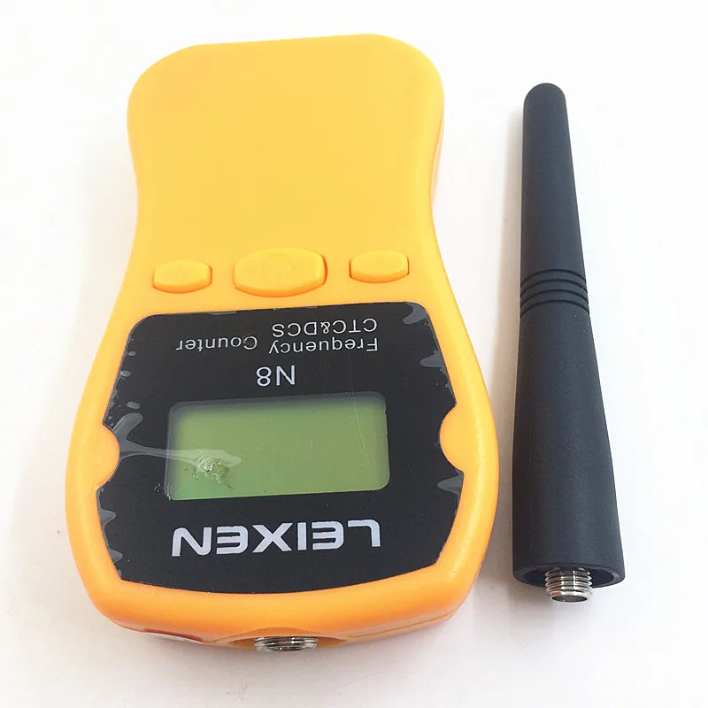 LEIXEN handheld frequency counter Frequency measurement device N8 interphone Digital Analog Tone same with I-77 4