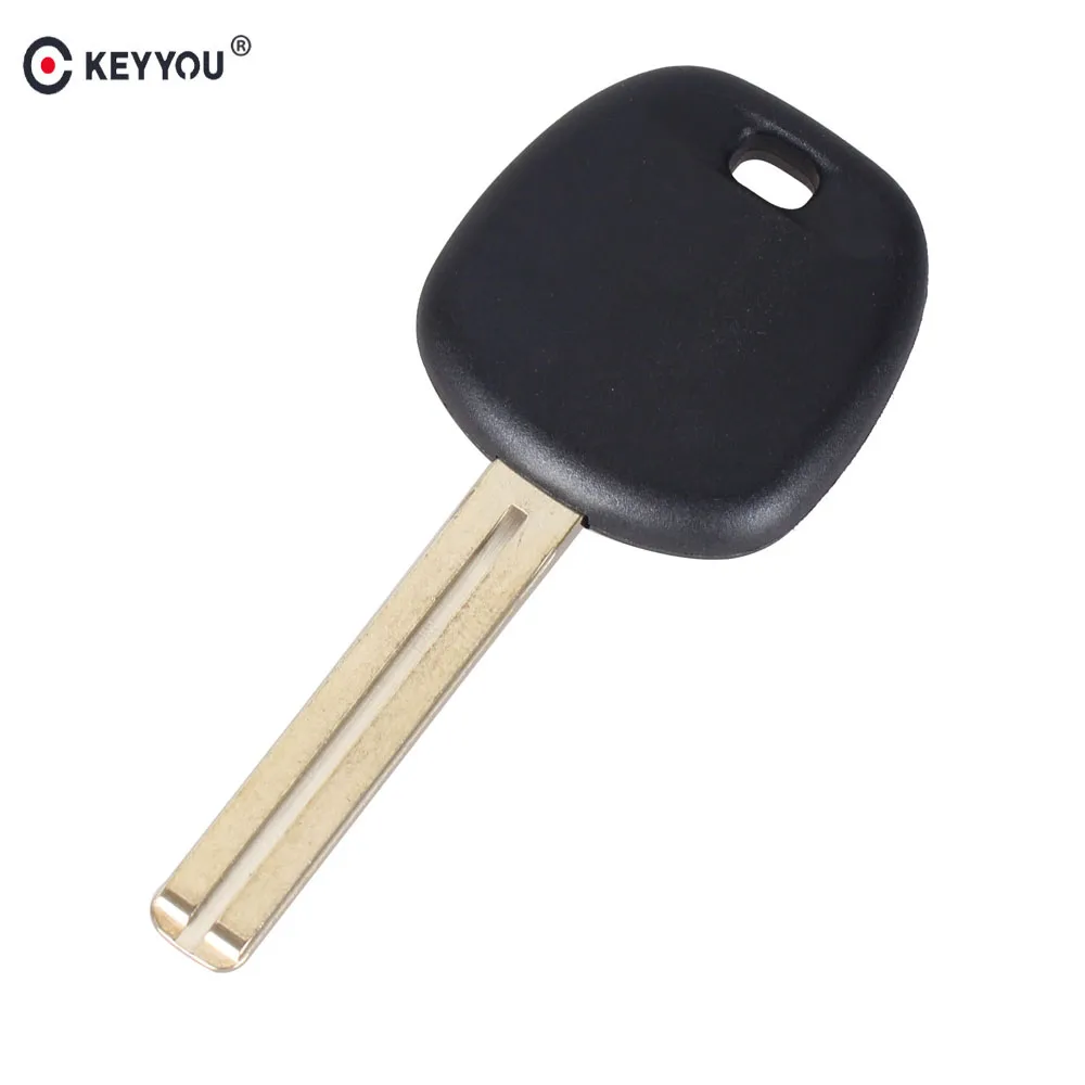

KEYYOU Replacement Car Key Case For Toyota Transponder Key Shell Uncut TOY48 Short Blade No Chip New