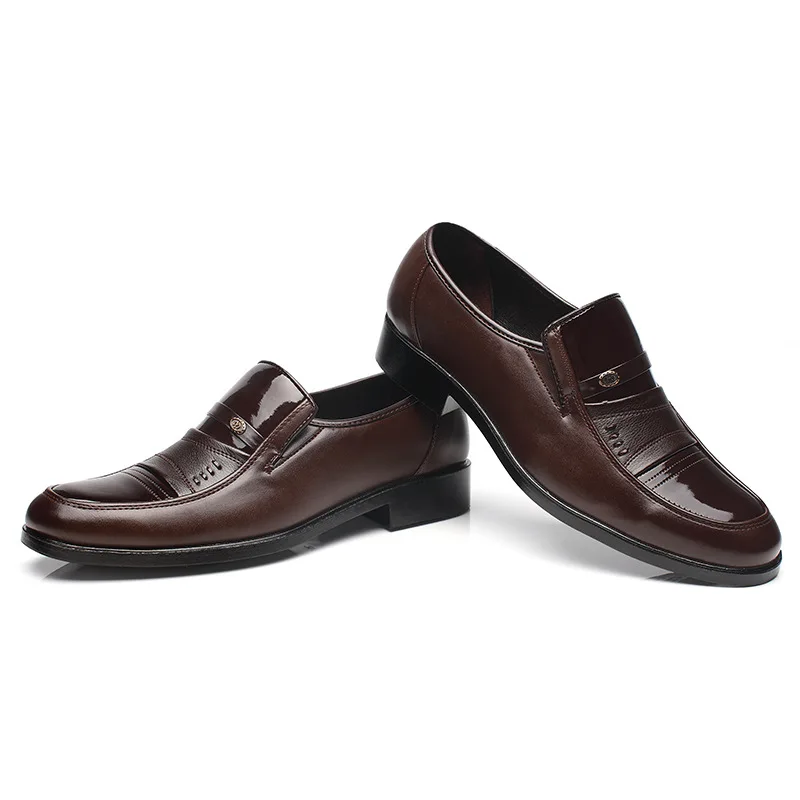 Мужская повседневная кожаная обувь; Мужские модельные туфли; Лидер продаж; мужские водонепроницаемые мокасины в британском стиле; мужская обувь на плоской подошве для вождения; большие размеры; 346