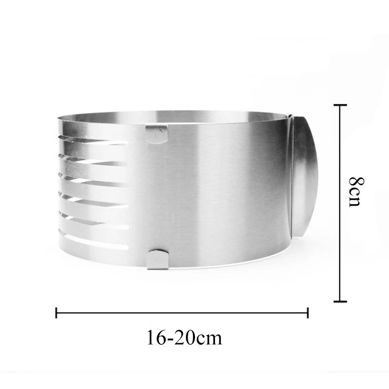 Unibird 1 шт. выдвижной мусс кольцо Stianless сталь Форма для торта круг многослойный слайсер кухонный инструмент для выпечки "сделай сам" 3D формы для выпечки