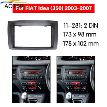 

Radio Facia For 2003-2007 FIAT IDEA 2DIN dvd player Fascia Car Stereo Radio Installtion Dash