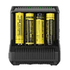 Зарядное устройство NITECORE Intellicharge I8, восемь секций, автоматически обнаруживает/контролирует и заряжает каждый слот независимо ► Фото 3/6