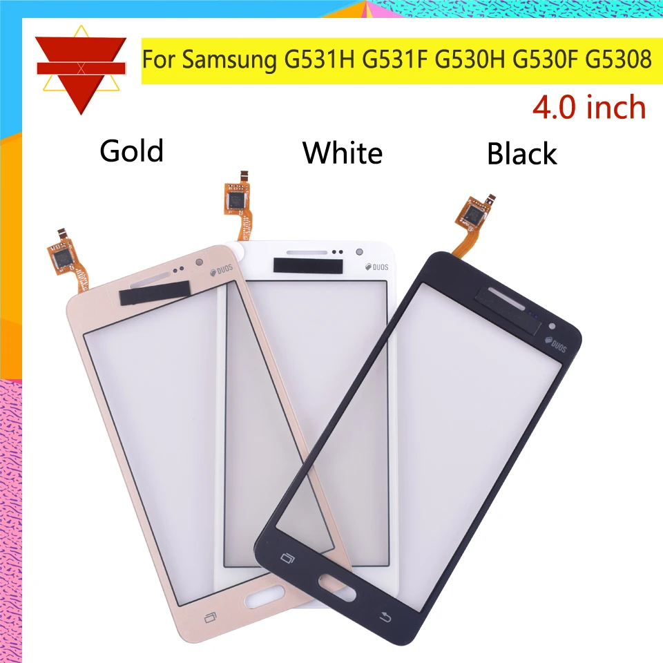 

50Pcs/lot G530 G531 TouchScreen For Samsung Galaxy Grand Prime G531H G531F G530H G530F G5308 Touch Screen Digitizer Panel Sensor