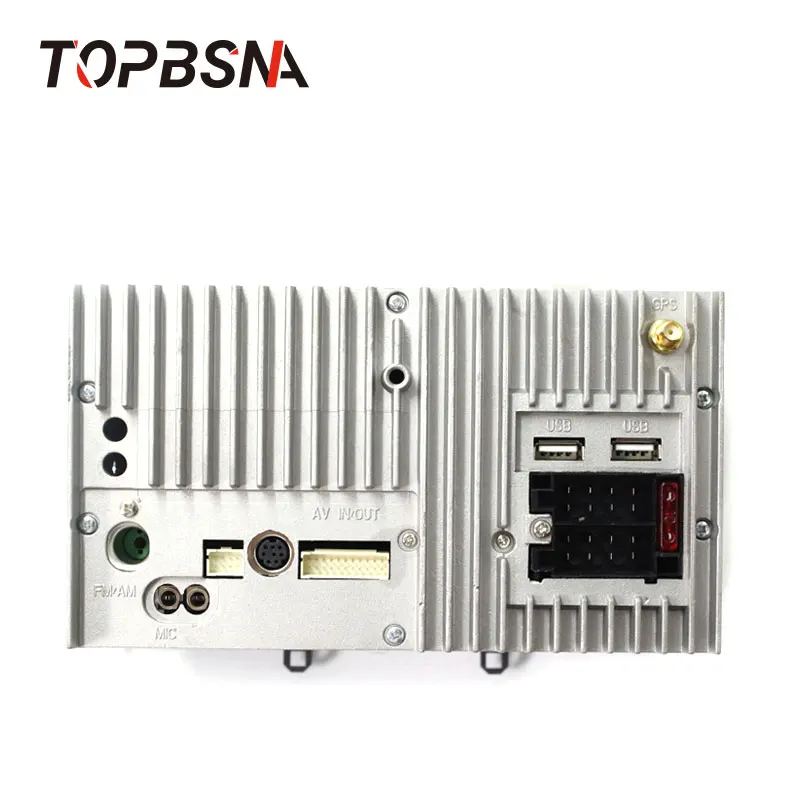 Cheap TOPBSNA Android 9.0 Car DVD player for PEUGEOT 408 308 2007-2014 automotive multimedia 2 Din GPS Navigation Headunit WIFI RDS CD 3