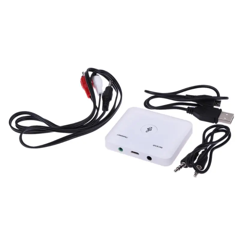 HIFI Bluetooth 4 0 аудио передатчик и приемник беспроводной A2DP 3 5 мм RCA Музыка 2 в 1 адаптер