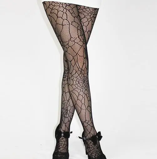 

Women Popular broken stone Pattern Stockings Female Erotic Pantyhose Sexy Lingerie Tights Hot Thigh Mesh High Sexy Stocking 2018