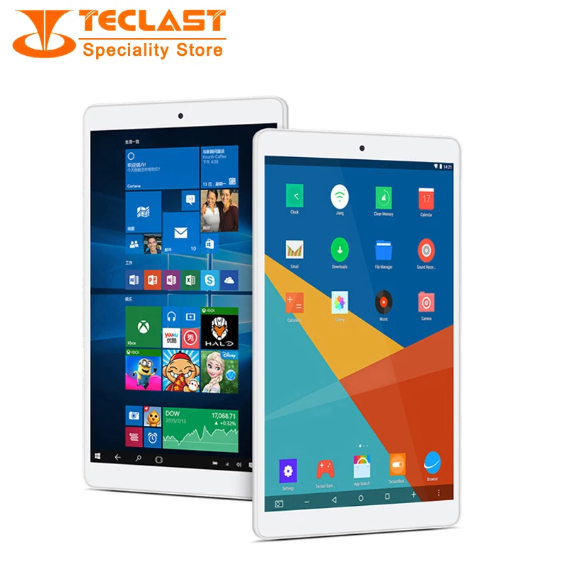  Free Gift Teclast X80 Pro Dual Boot Windows 10 +Android 5.1 Tablet PC 8 Inch 1920*1200 IPS Screen Intel X5 Z8300 2GB/32GB HDMI 