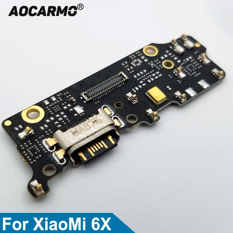 Aocarmo type-C usb зарядный порт док-коннектор; pcb; плата гибкого кабеля для замены Xiao mi 6X mi 6X A2