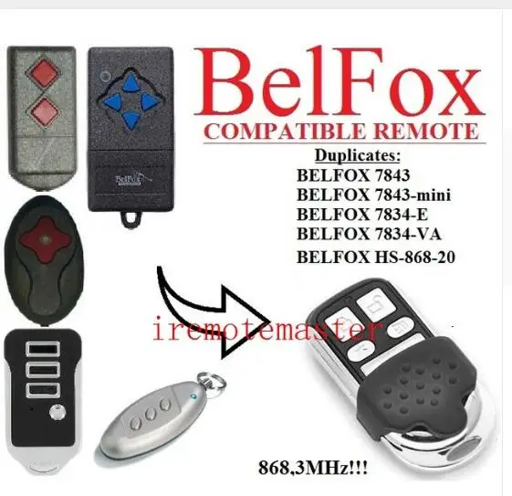Handsender BELFOX 868 MHZ 4K