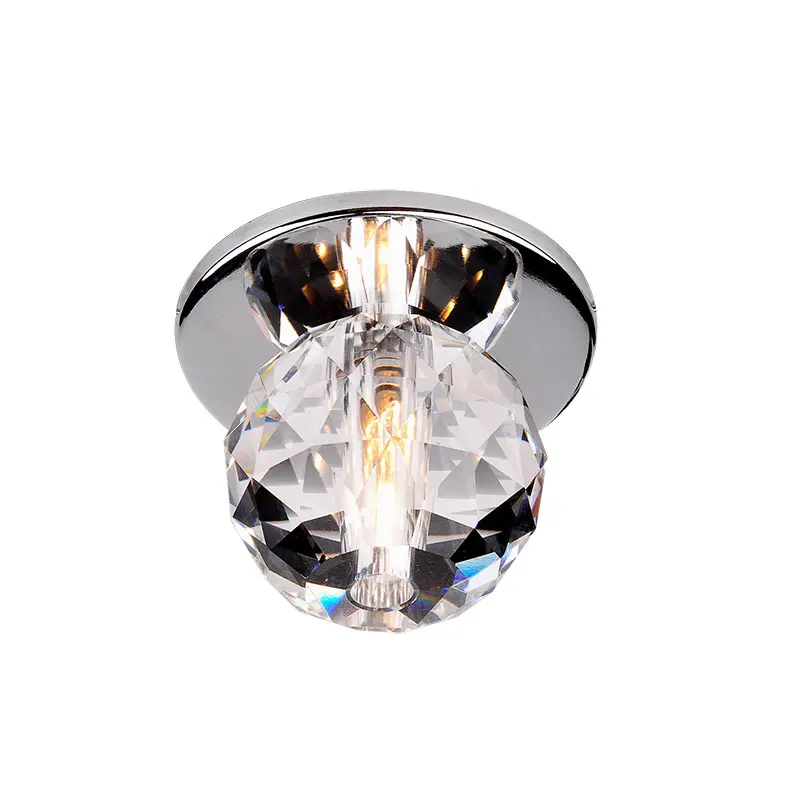 Conduziu a Lâmpada do Teto Sala de Estar Luz de Teto Cristal Mini Corredor Varanda Iluminação Decoração Teto Led Za46712