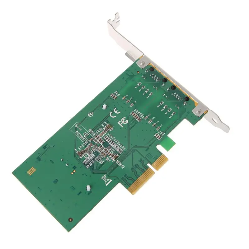 Intel I350-T2-QY PCI-E 4X сервера двойной RJ45 Порты и разъёмы Gigabit Ethernet LAN Intel i350AM2 1G сетевая плата