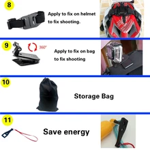 Gopro Hero 5 Accessories Selfie Monopod Octopus Tripod For go pro hero 5 4 3+ 3 2 1xiaomi yi eken h9r sj4000 action camera kit02