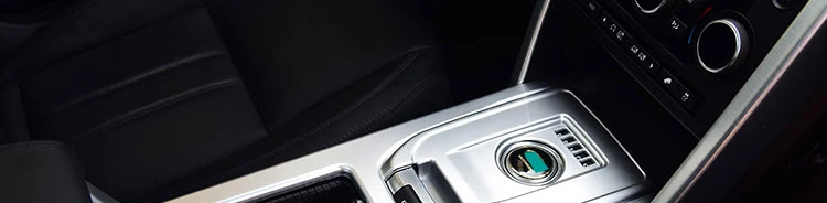 Серебряный centrol переключение Панель Украшенные Рамки для Land Rover Freelander обнаружения z2ea905
