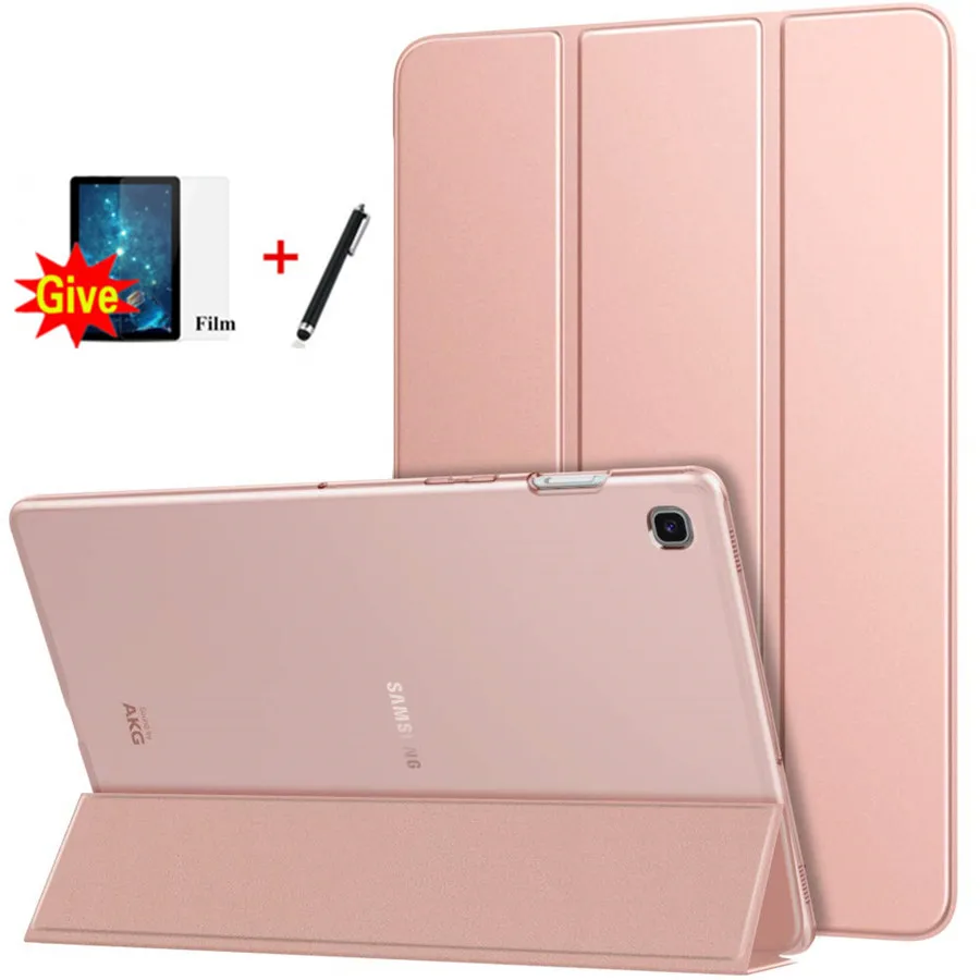 Чехол для Samsung Galaxy Tab S5e 10 5 2019 Ультратонкий чехол с трискладной подставкой пленкой