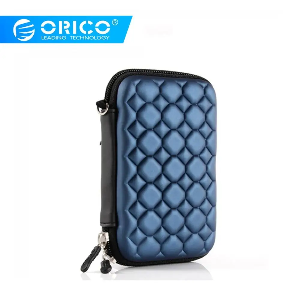 ORICO PHC-25-BL 2," 2,5 дюймов Защитная сумка для внешнего портативного коробка-чехол на HDD-синий
