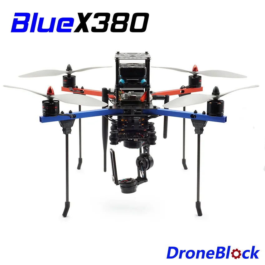 BlueX380 Quadcopter DIY Сделай Сам Дрон комплект Алюминий Frame F450 Multicopter multi-ротор Racing Drone QuadX для RC FPV APM Pixhawk