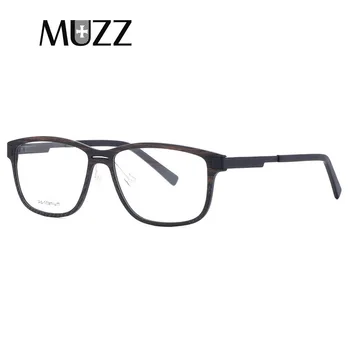 

Muzz Super Light Spring Bow myopia glasses Frame Spectacle Frame Business Men Essential Full-frame New Carbon Fiber Frame Glass
