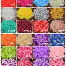 BacklakeGirls лепестки роз распродажа романтических шелковых конфетти для свадебных украшений из искусственного полиэстера 2000 шт/партия цветок лепесток