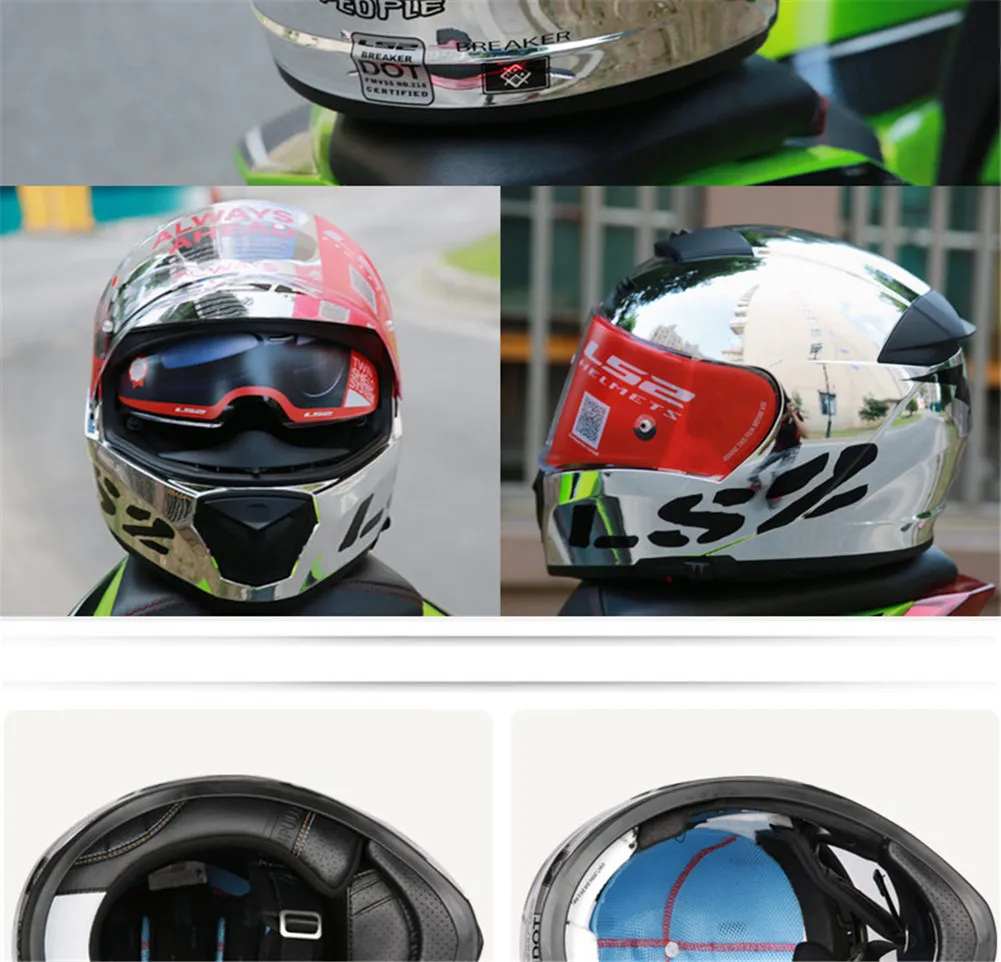 PINLOCK* LS2 FF390 выключатель анфас мотоциклетный шлем Для мужчин Гонки шлем Casco Moto Capacetes де Motociclista двигателя шлем