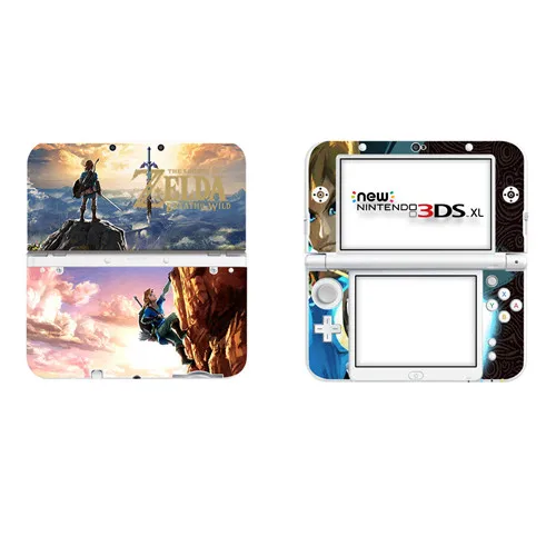 Легенда о Зельде виниловая наклейка кожи Стикеры для нового 3DS XL LL шкуры Стикеры s для нового 3dsll Винил Защитная Наклейка - Цвет: DSLL0221
