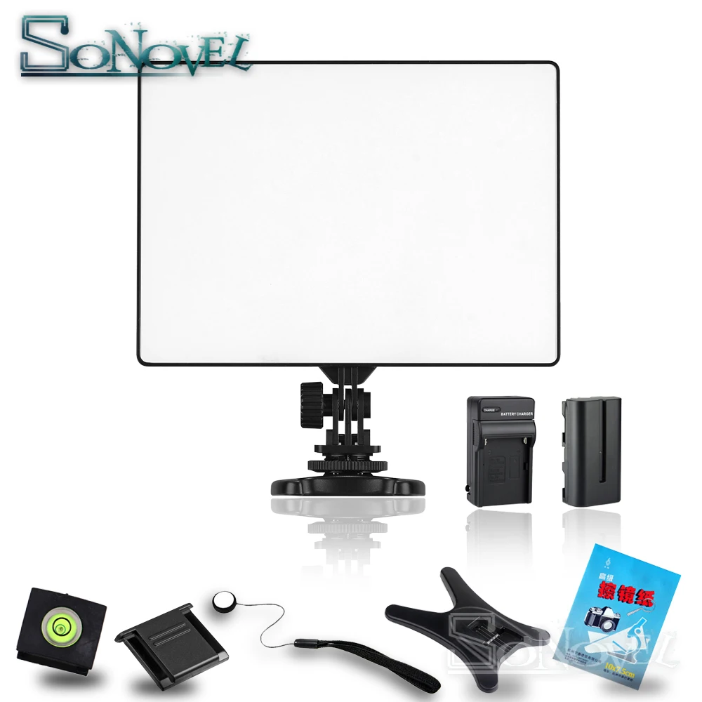  YONGNUO YN300 Air 3200k-5500k YN-300 air Pro LED Camera Video Light with NP-F550 Battery and Charge