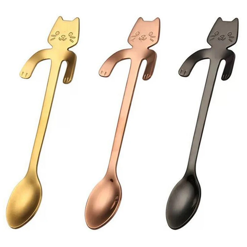 3 color cat spoon G024 (1)