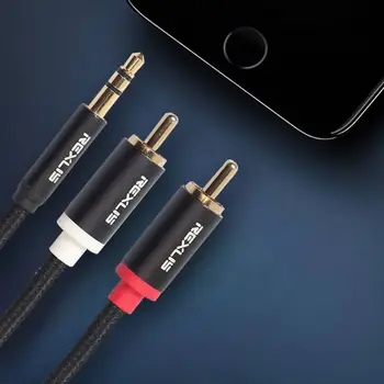 

1.8m RCA Female Turn Card Farmer Adapter Set For Microphone / Mixer / Headphone Amplifier / Headphone Connection