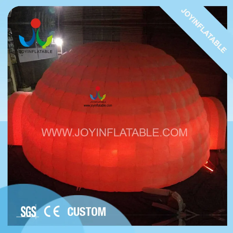 Diameter 10M Oxford Inflatable Dome Tent Sale with LED Light for Party Event 1