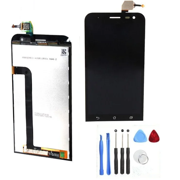 100 Genuine LCD Display and Touch Screen Digitizer Assembly For Asus zenfone 2 Laser 5 0