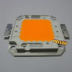 50 Вт высокое Мощность желтый светодиод Светодиодная лампа чип